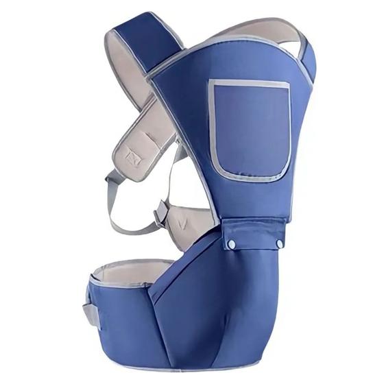 Imagem de Canguru Carregador Criança Bebe Viagem Passeio Alça Ajustavel Ergonomico Alcochoado Bolso Confortavel Resistente Seguro