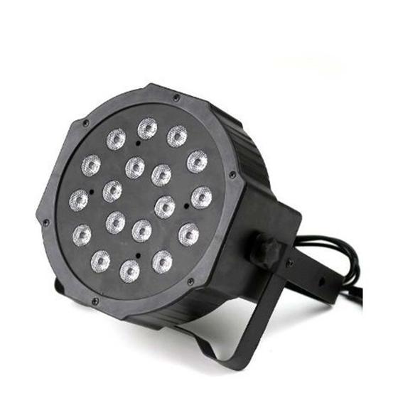 Imagem de Canhão de Led 18 Leds Spectrum RGB DMX SP19B 1 WATT