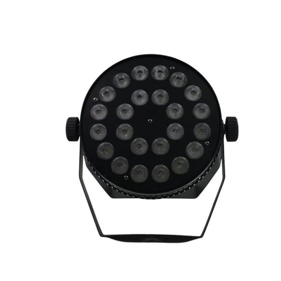 Imagem de Canhão de Luz LED 24 LEDs Strobo 4 em 1 RGBW Controle DMX Festas Eventos RO-7