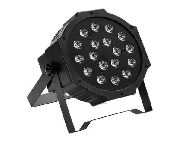 Imagem de Canhao Led Refletor Slim Rgb 18 Leds 1W Bivolt