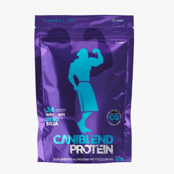 Imagem de CANIBLEND PROTEIN (900g) (CHOCOLATE BRANCO) - CANIBAL