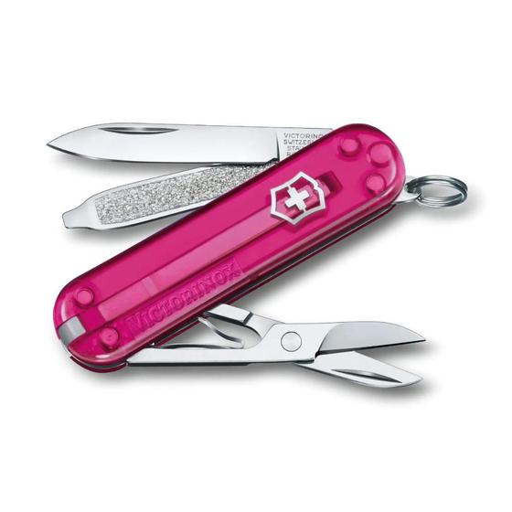 Imagem de Canivete Classic SD Colors Victorinox - com 7 funções - Rosa CupCake Dream - 0.6223.T5G