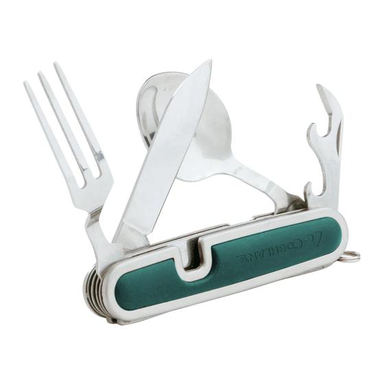 Imagem de Canivete com Talheres Coghlans Dobráveis Folding Cutlery Set