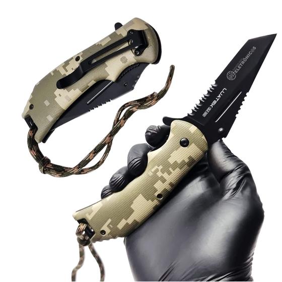 Imagem de Canivete de Bolso Com Clip Camuflado Com Trava Liner Lock Alta Qualidade SLKD03 SLKD05 SLKD05PR