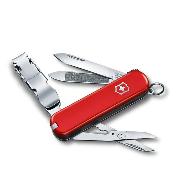 Imagem de Canivete de Bolso Pequeno Victorinox Nail Clip 580 8 Funções