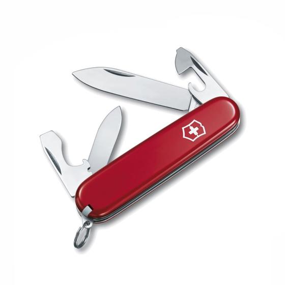 Imagem de Canivete Inox Multifunção Recruit Vermelho 10 Funções - Victorinox