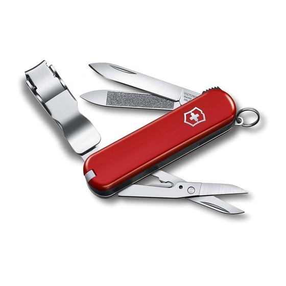 Imagem de Canivete Nailclip 06463 Victorinox 8 Funções - Vermelho    