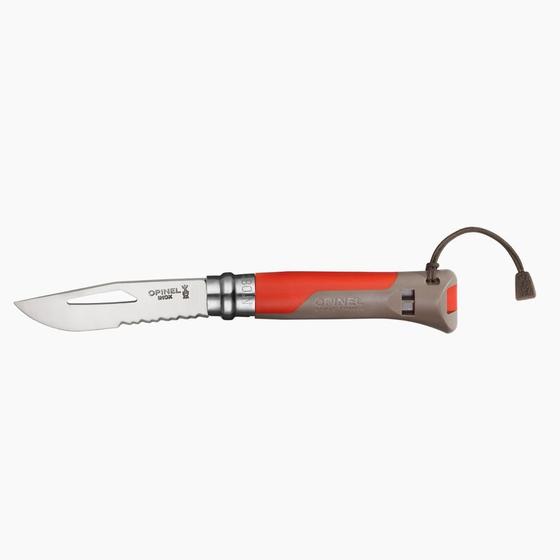 Imagem de Canivete Opinel N 08 Outdoor Aço Inox - Earth / Red