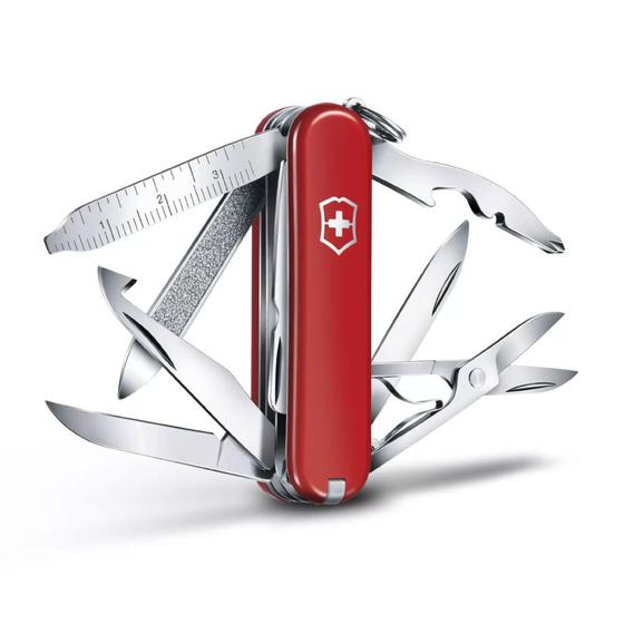 Imagem de Canivete Victorinox MiniChamp - com 18 funções - Vermelho - 0.6385