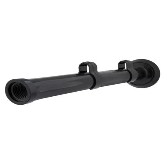 Cano Preto 30cm Ducha Chuveiro Fame Lorenzetti Corona Hydra Menor preço em Cano Preto 30cm Ducha Chuveiro Fame Lorenzetti Corona Hydra