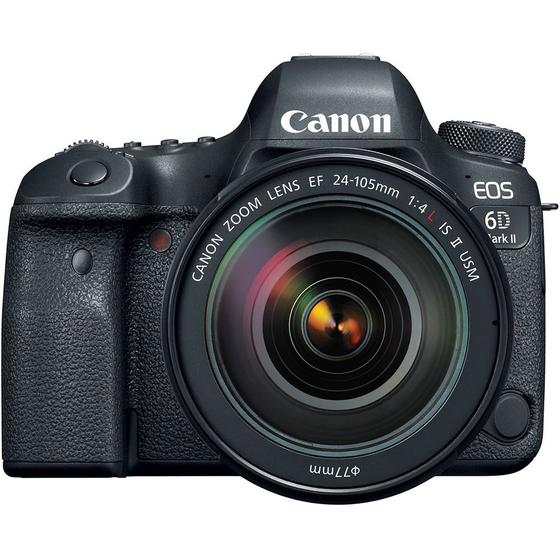 Imagem de Canon eos 6d mark ii kit 24-105mm f/4l ii - 26 mp