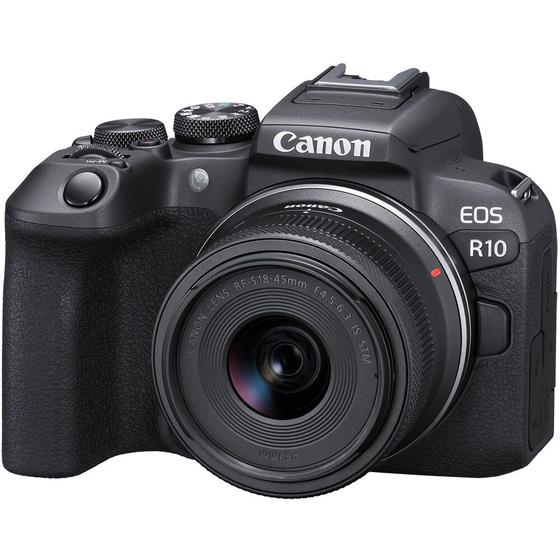 Imagem de Canon eos r10 kit 18-45mm f/4.5-6.3 is stm - 24.2mp