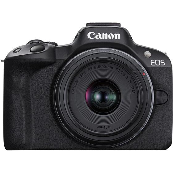 Imagem de Canon eos r50 kit 18-45mm f/4.5-6.3 is stm + 55-210mm f/5-7.1 is stm