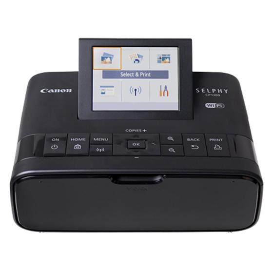 Impressora Fotográfica Canon Selphy Cp1300 Jato de Tinta Colorida Usb e Wi-fi Bivolt
