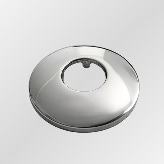 Imagem de Canopla De 1/2  Aço Inox  Furo 21mm