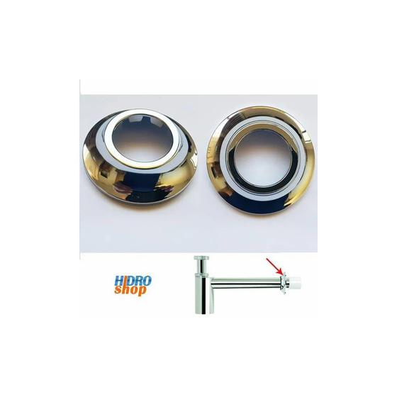 Canopla Para Tubo Saída Sifão 1.1/2" Deca - 4124274 Menor preço em Canopla Para Tubo Saída Sifão 1.1/2" Deca - 4124274