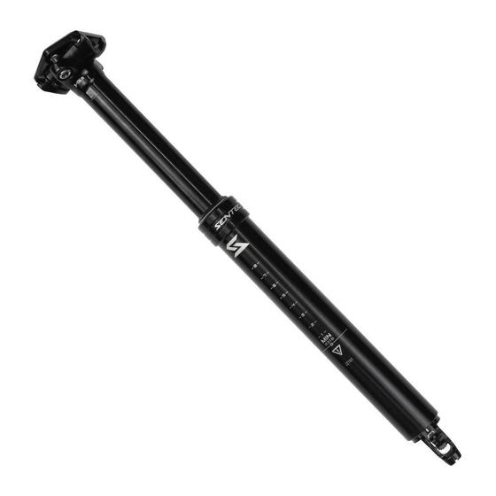 Imagem de Canote Retrátil Sentec Team 31.6X470Mm 150Mm Com Cabo Interno