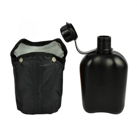 Imagem de Cantil de Plastico 900 Ml Preto Nautika