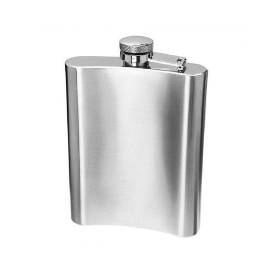 Imagem de Cantil em Inox Porta Bebidas de Bolso 180ML - AG8817