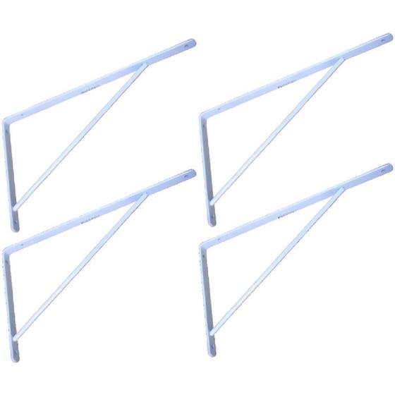Imagem de Cantoneira Reforçada Epóxi Soldada 20cm com 4 Unidades EVALD
