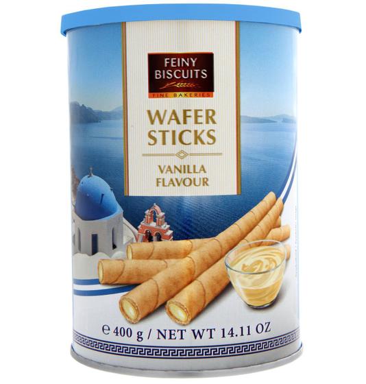 Imagem de Canudo wafer sticks vanilla com recheio de baunilha 400g