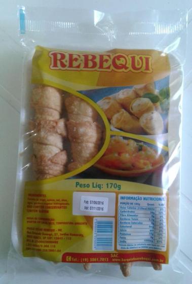 Imagem de Canudos Rebequi Fritos 170g Pct C/2