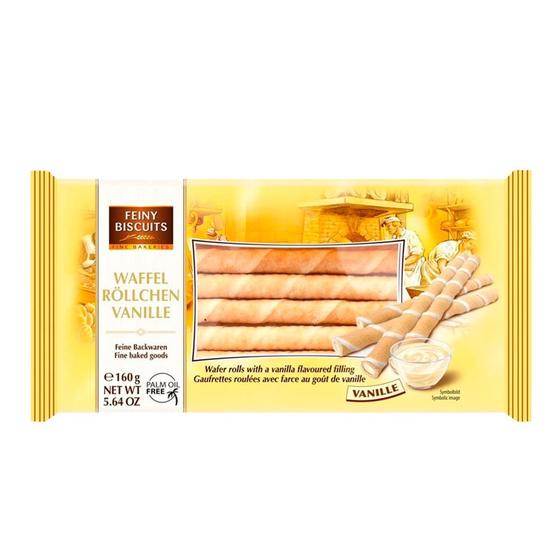 Imagem de Canudos Recheados  de Baunilha Feiny Biscuits 160g