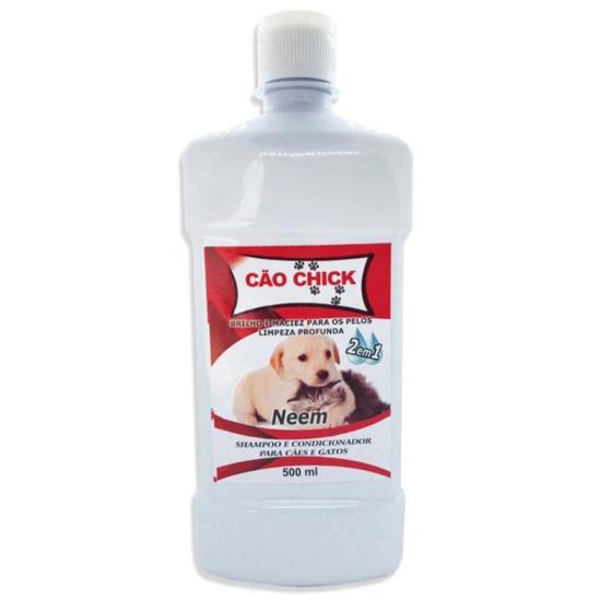 Imagem de Cão Chick Shampoo e Condicionador com Óleo de Neem para Cães e Gatos 500ml