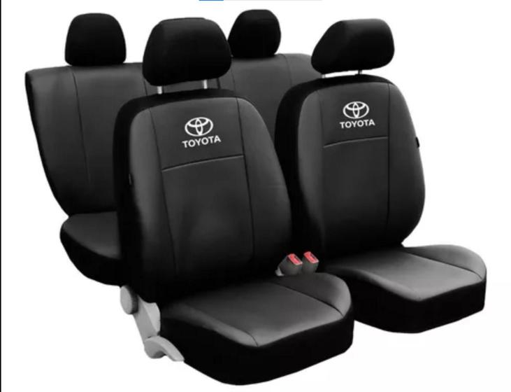 Imagem de Capa 100% Couro para Banco de Toyota Yaris - Proteção Garantida Para Seu Carro!