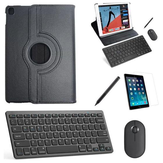 Imagem de Capa 360 Preto Tecl, Mouse, Pel, Stylus iPad Air 5 10,9 2022