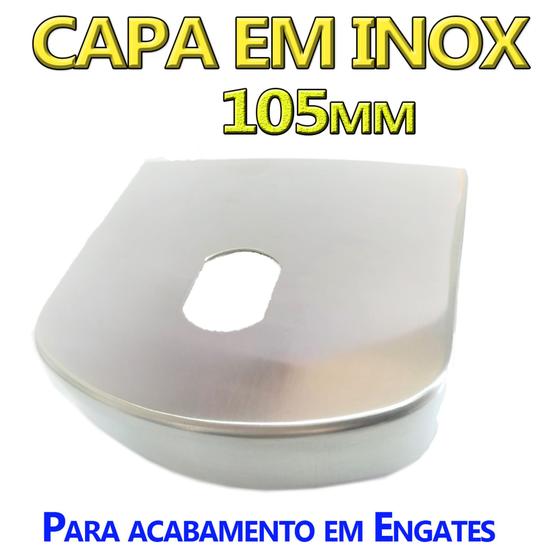 Imagem de Capa acabamento para  Engate em inox 