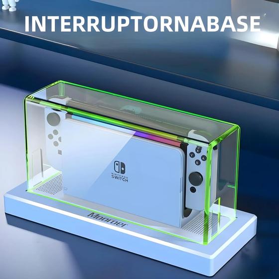 Imagem de Capa Acrílica com Iluminação LED para Display - 16 Cores - Anti-Riscos