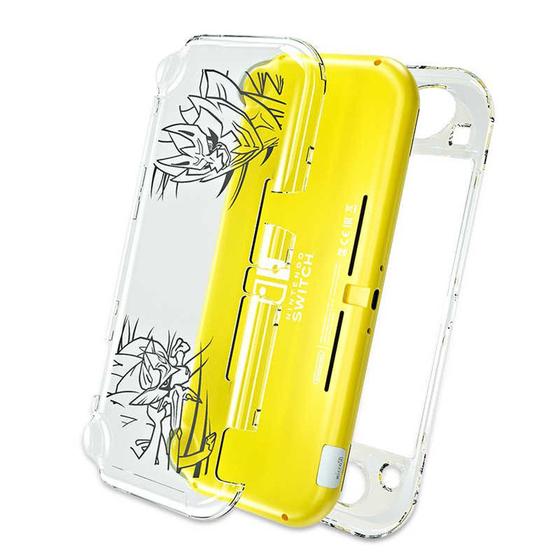 Imagem de Capa Acrílico Edição Pokemon Sword Shield Case Proteção Compatível com Nintendo Switch Lite + Película 