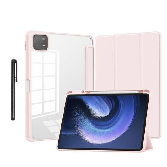 Imagem de Capa Acrílico Slot Caneta + Caneta Para Xiaomi Pad 6