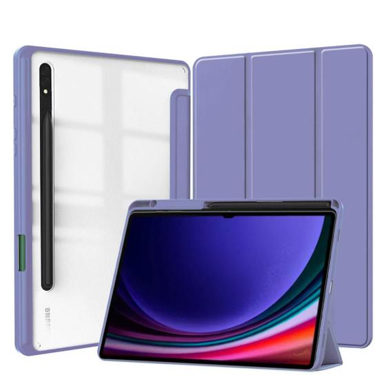 Imagem de Capa Acrílico Slot Caneta Para Galaxy Tab S9 Plus 12.4 2023