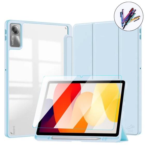 Imagem de Capa Acrílico + Vidro + Caneta Para Tablet Redmi Pad Se 11