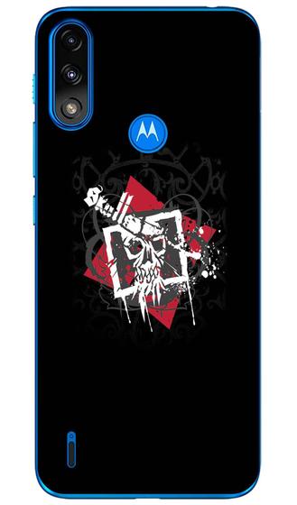 Imagem de Capa Adesivo Skin015 Verso Para Motorola Moto E7 Power 2021