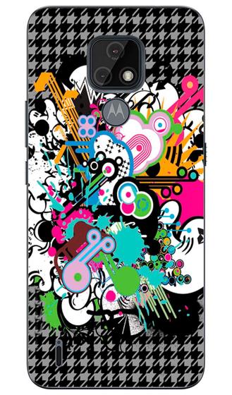 Imagem de Capa Adesivo Skin022 Verso Para Motorola Moto E7 (2020)