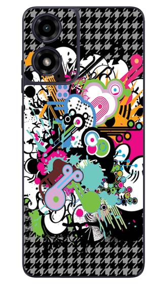 Imagem de Capa Adesivo Skin022 Verso Para Motorola Moto G04