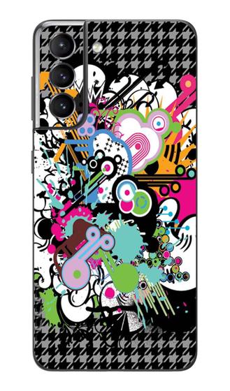 Imagem de Capa Adesivo Skin022 Verso Para Samsung Galaxy S21