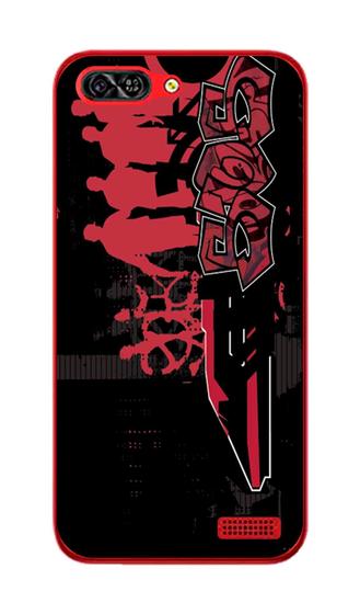 Imagem de Capa Adesivo Skin055 Verso Para Red Mobile Quick 5.0 S50