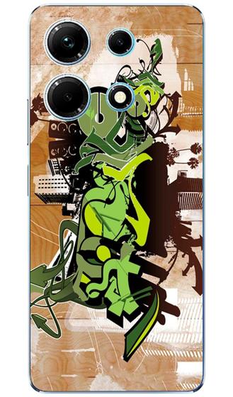 Imagem de Capa Adesivo Skin072 Verso Para Infinix Note 30 4G