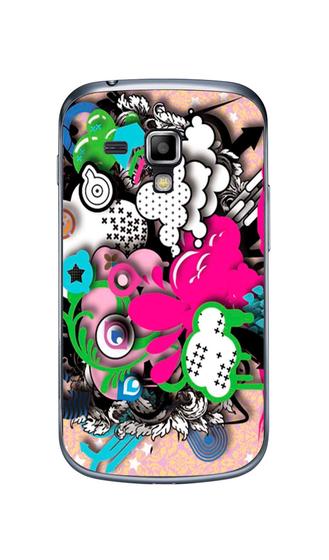 Imagem de Capa Adesivo Skin104 Verso Para Galaxy S Duos 2 (gt-s7582)