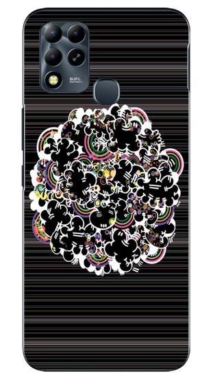 Imagem de Capa Adesivo Skin110 Verso Para Infinix Hot 11 G37 2022