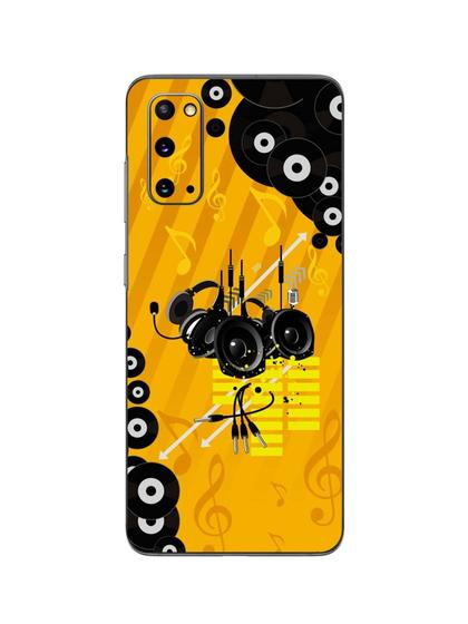 Imagem de Capa Adesivo Skin354 Verso Para Samsung Galaxy S20