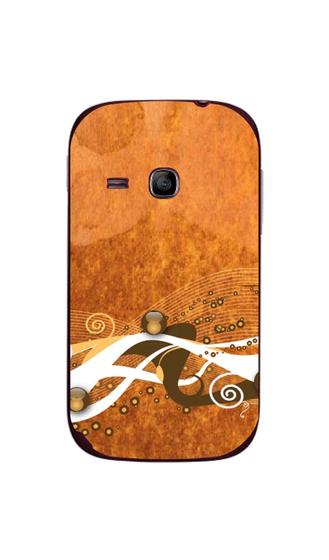 Imagem de Capa Adesivo Skin371 Verso Para Galaxy Young Duos Gt-s6313t