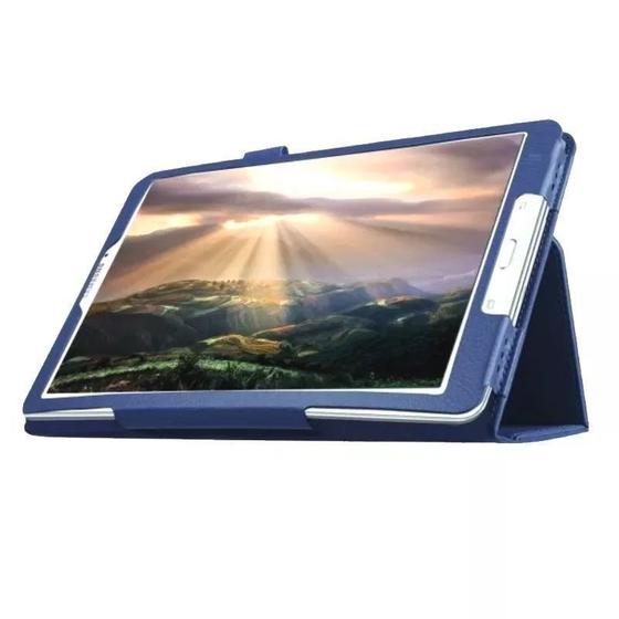 Imagem de Capa Agenda Para Tablet Samsung Galaxy Tab E 9.6" SM- T560 / T561 / P560 / P561 + Película de Vidro