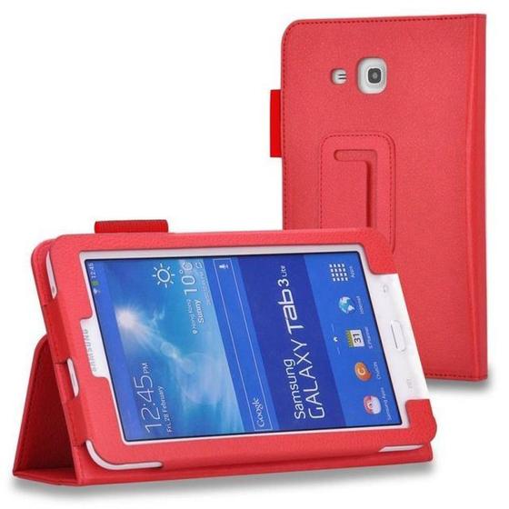 Imagem de Capa Agenda Para Tablet Samsung Galaxy Tab3 7" SM- T110 / T111 / T113 / T116 + Película de Vidro