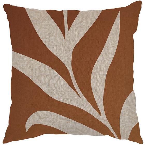 Imagem de Capa Almofada 50x50 Linho Minimalist Leaves C