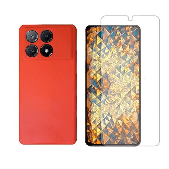 Imagem de Capa Ant Impacto Compatível Com Xiaomi Poco X6 Pro + Pelicula Hidrogel